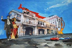 Exposition Cuba y los Orishas de l'artiste plurielle cubain Aconcha à la Villa T