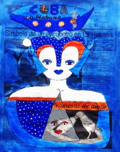 Promesas de Amor. Exposition-Installation de Aconcha artiste cubaine 