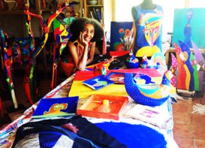 Portes ouvertes de l'atelier de Aconcha à l'occasion de la Fête du Parc du Ver