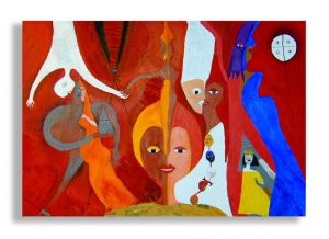 Aconcha artiste de la Caraïbe invitée à l'exposition Tout bouge autour de nous 