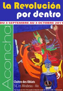 Aconcha exposition La Revolución por dentro au Cloître des Oblats