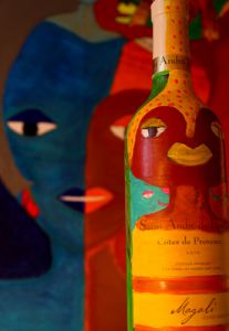 Art et Vin. Aconcha artiste plurielle cubaine expose au Domaine Saint André de F