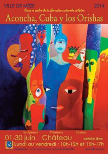Aconcha artiste cubaine plurielle exposition Cuba y los Orishas